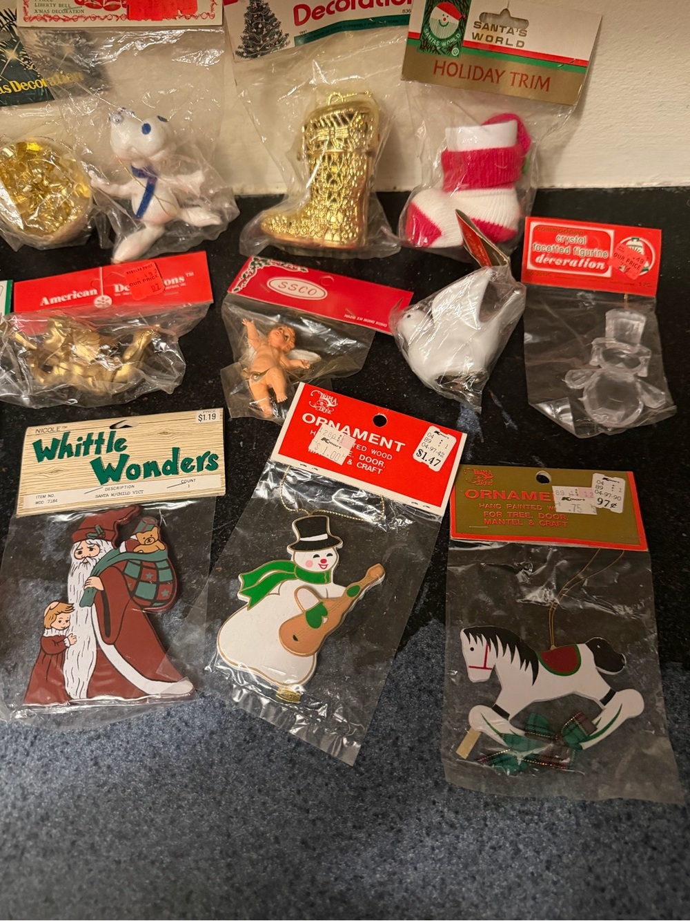 Vintage Christmas Tree Ornaments - Set of 14 - Picture 5 of 6